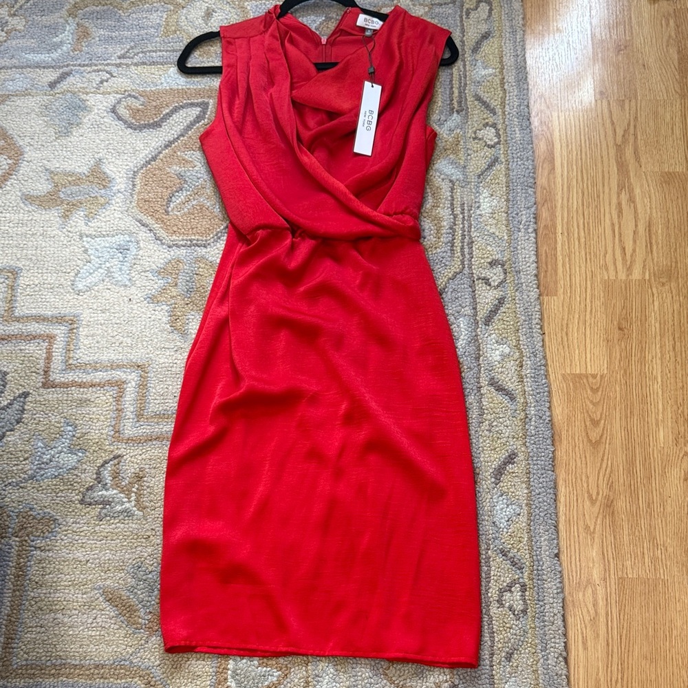 BCBG Red Mini Dress
